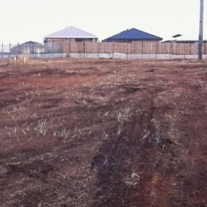 Clearing land for the Community Garden 02/05/2013