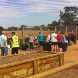 Compost working bee 17/08/2013